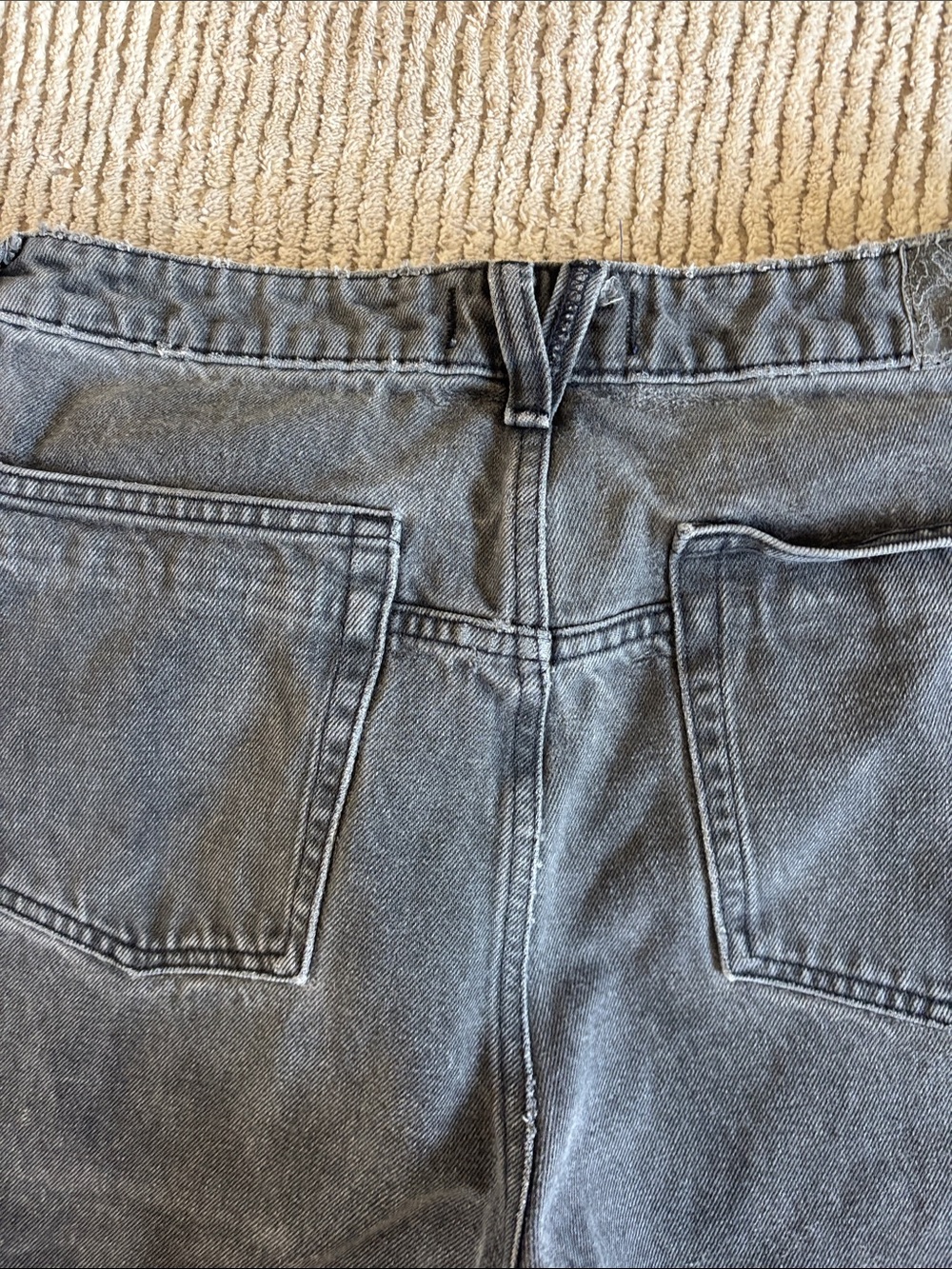 Free People Deep Trance Washed Black Denim Jeans - Picture 3 of 6